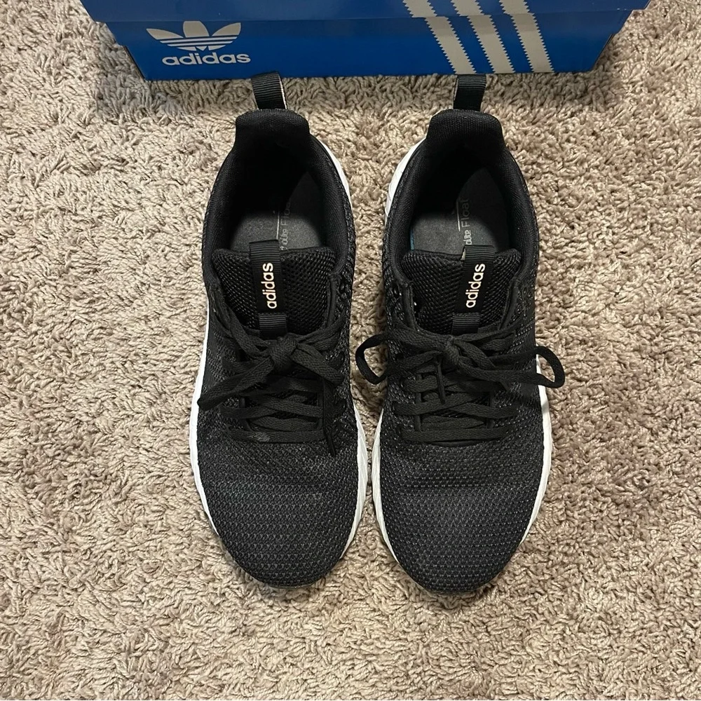 EUC adidas Questar BYD Black Haze Coral Women’s Running Shoes - Picture 13 of 16